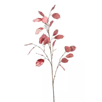 BRANCHE MONNAIE DU PAPE artificielle velours 105 cm