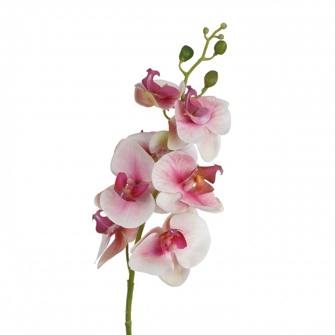 ORCHIDEE phalaenopsis artificielle 80 cm rose