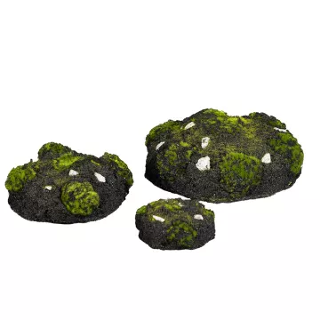 MOTTE de terre et mousse artificielle 3 tailles de 9 à 21 cm