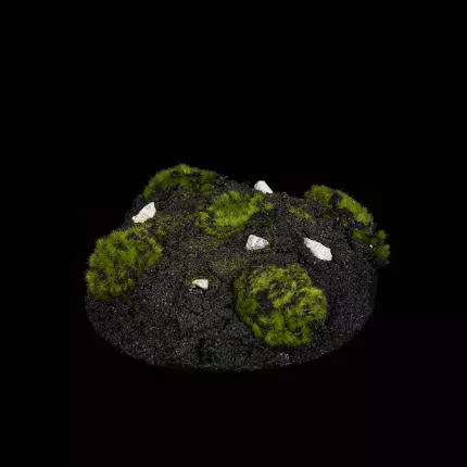 MOTTE de terre et mousse artificielle de 15 cm