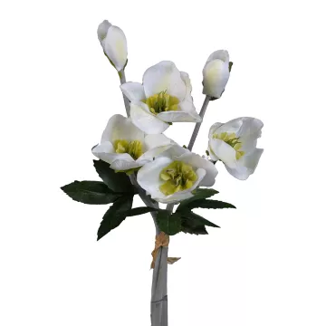 Hellebore artificielle en botte 39 cm
