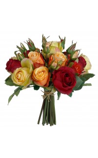 bouquet de ROSES artificiel 28 cm