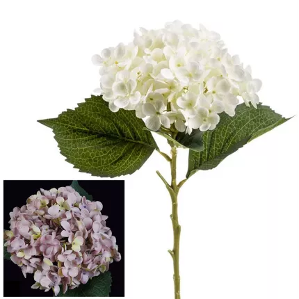 Hortensia artificiel 52cm