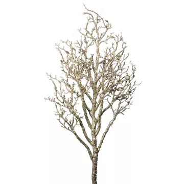 BRANCHE Manzanita artificielle pailletée et sequins or-argent 240 cm