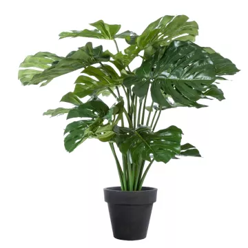 PHILODENDRON GEANT artificiel 105 cm en pot