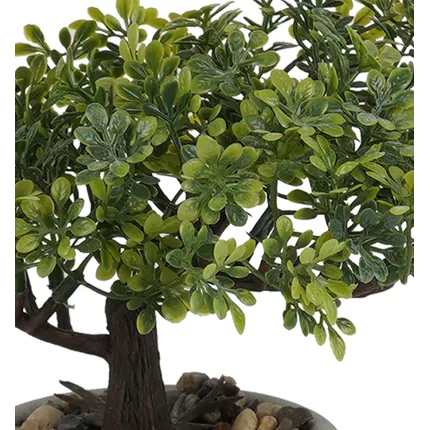feuilles BONSAI artificiel en pot 17 cm