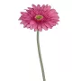 GERBERA artificiel fushia 64 cm avec sa tige