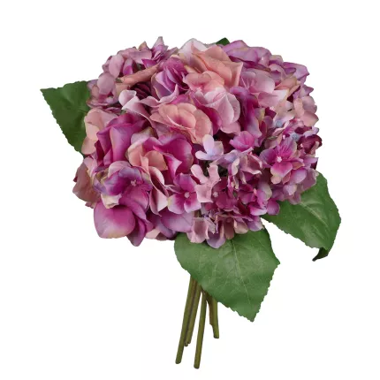 bouquet d' HORTENSIA artificiel 30 cm