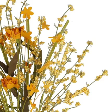 fleurs champêtre esprit séché 56 cm en détails