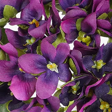 fleurs BOUQUET artificiel VIOLETTE 29 cm