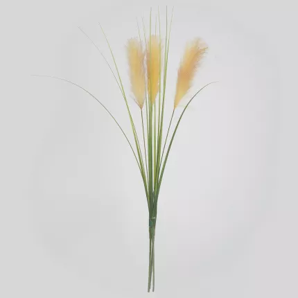 Graminée esprit herbe DE PAMPA artificielle 98 cm vendu par 3