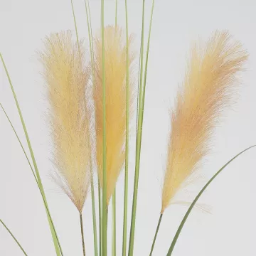 Graminée esprit herbe DE PAMPA artificielle 98 cm vendu par 3