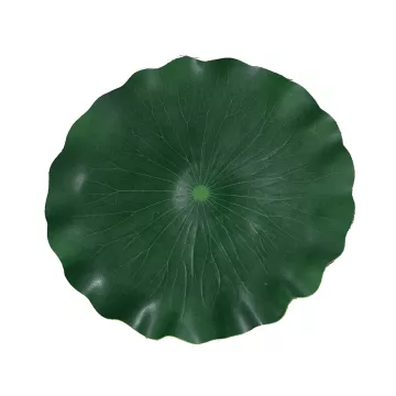 set de table feuille nénuphar artificiel diam  40 cm