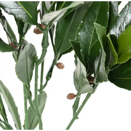 bourgzons sur branche LAURIER nobilis artificielle plast 50 cm
