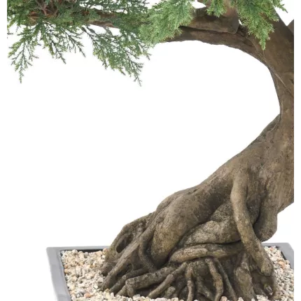 tronc BONSAI artificiel JUNIPERUS en coupe   100 cm