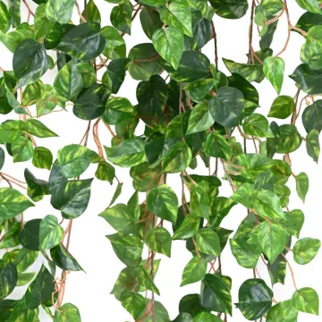 feuilles POTHOS artificiel petites feuilles panaché 200 cm
