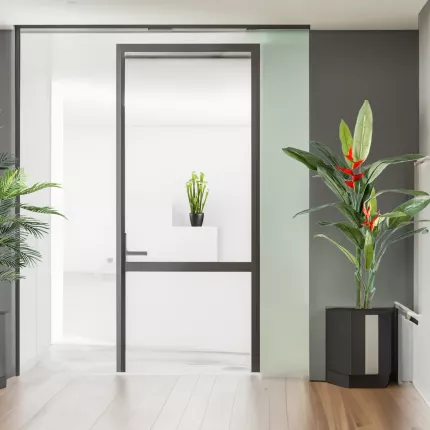 mise en situation HELICONIA artificiel 180 cm