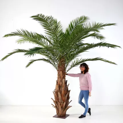 hauteur sous feuillage palmier CANARIE artificiel 350 cm