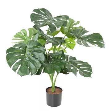 PHILODENDRON GEANT artificiel 85 cm en pot