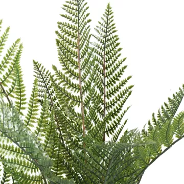 feuilles FOUGERE artificielle plast en pot 95 cm - feuillage