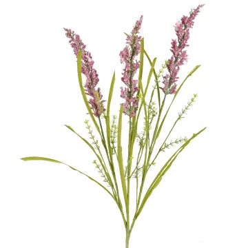 fleurs artificielles esprit seché 60 cm en plan rapproché