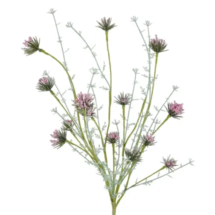 fleurs artificielles esprit seché 50 cm en plan rapproché