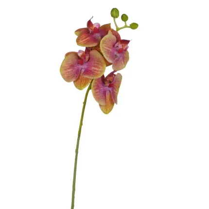 orchidée PHALAENOPSIS artificielle  35 cm de  face