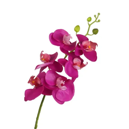 ORCHIDEE phalaenopsis artificielle 80 cm fushia