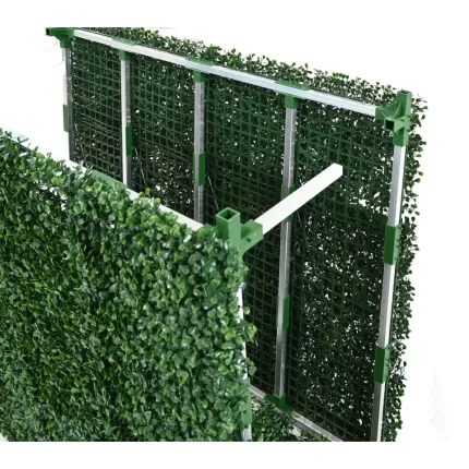 HAIE artificielle BUIS structure démontable 83 cm montage de coté