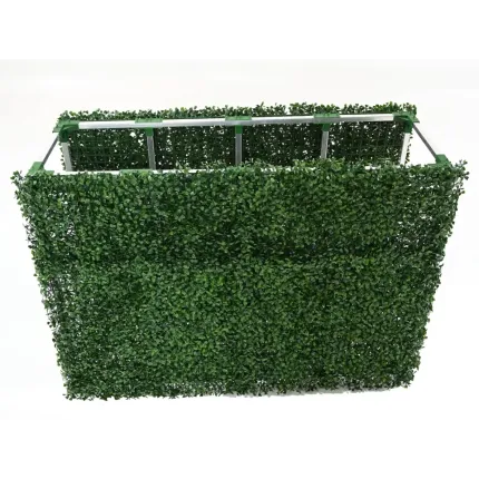 HAIE artificielle BUIS structure démontable 83 cm montage 2 face