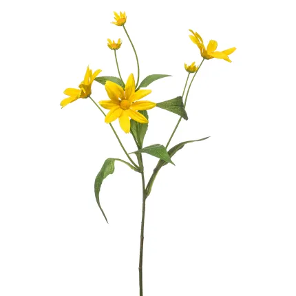 Marguerite artificielle jaune 60 cm