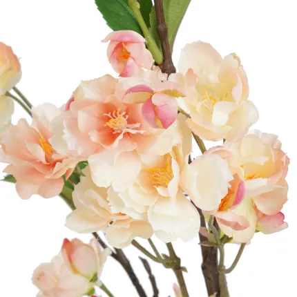 fleurs Branche de CERISIER 92 cm pèche