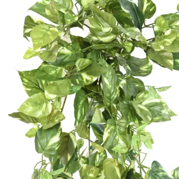 feuilles POTHOS chute artificiel panaché 80 cm