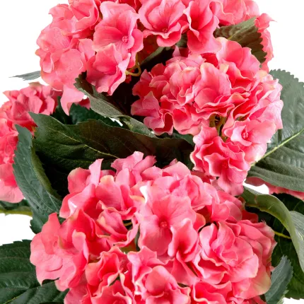 fleurs HORTENSIA artificiel  40 cm rose