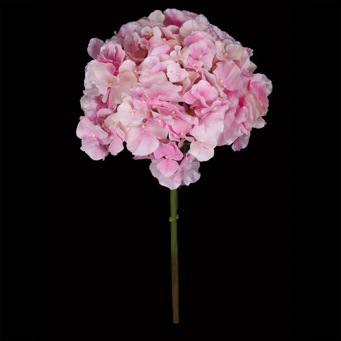 fleur d'HORTENSIA artificiel 50 cm rose clair