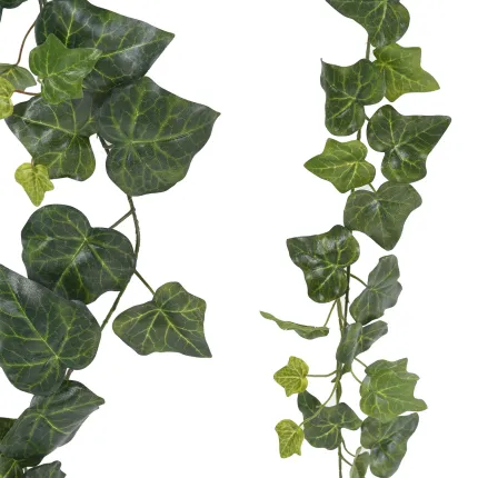 feuilles guirlande LIERRE artificielle 180 cm (kit de 2 guirlandes)