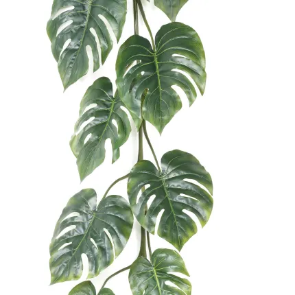 feuilles guirlande PHILO artificielle large 180 cm