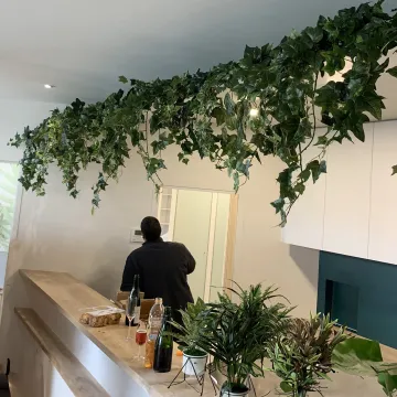 mise en situation LIERRE Anglais new artificiel 70 et 110 cm dans une cuisine