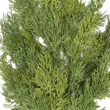 feuillage CYPRES  artificiel pic 60 cm
