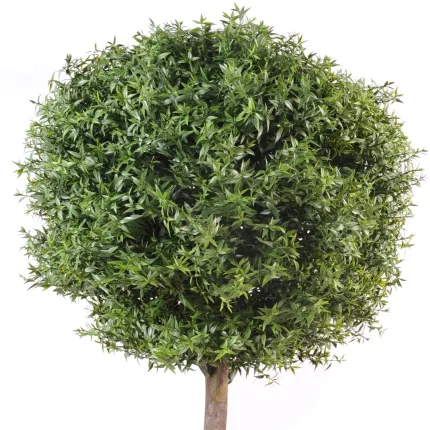 boule feuillage Eucalyptus Plast Tige Artificiel 110 cm