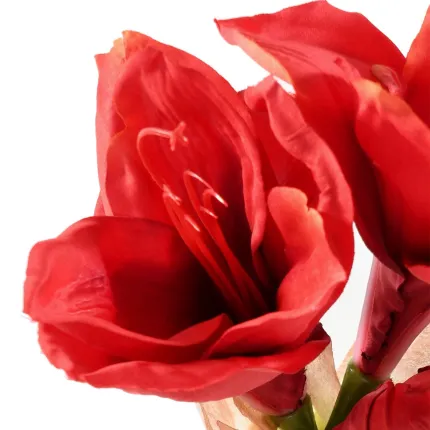 fleurs AMARYLLIS artificiel 75 cm