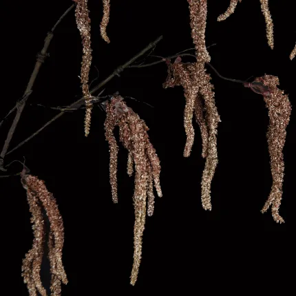 détail AMARANTHE artificielle 90 cm marron clair