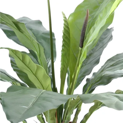 feuillage ANTHURIUM artificiel JUNGLE KING  80 et 130 cm