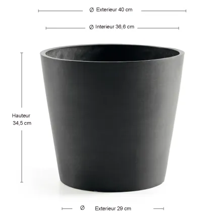 dimension AURELIA rond  Ø 40 cm