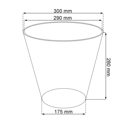 dimension ENNA Ø  30 cm