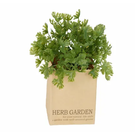 HERBES artificielles AROMATIQUES en sac papier modèle A - persil