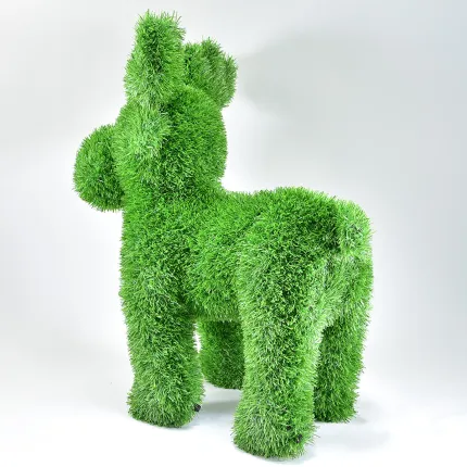 RENNE synthétique 55 cm de dos