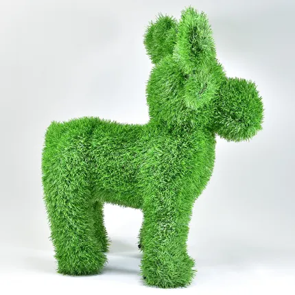 RENNE synthétique 55 cm de profil