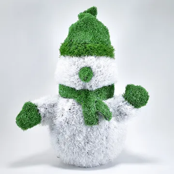 BONHOMME DE NEIGE synthétique 45 cm de face