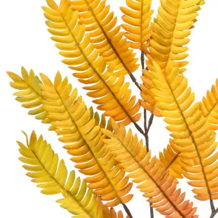 feuilles MIMOSA COJOBA artificiel 80 cm jaune